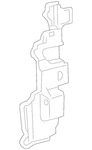 Genuine Lexus Radiator Support Air Deflector 53294-06470. Fixed Price $86.42.