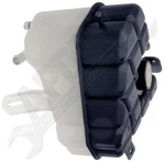 Apdty 714347 Coolant Reservoir Overflow Fluid Plastic Bottle Housing W/ Cap. Fixed Price $148.73.