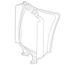 Genuine Mercedes-benz Air Duct Segment 167-505-47-00. Fixed Price $37.35.