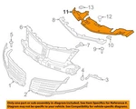 Ford Oem 15-18 Mkc Grille Components-sight Shield EJ7Z16A238C. Fixed Price $228.48.