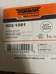 Dorman 902-1081 Engine Coolant Water Outlet Compatible With Select Ford Models. Fixed Price $56.99.