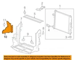 Gm Oem 19-23 Camaro Cooling Radiator Components-side Baffle 84141573. Fixed Price $34.79.
