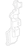Genuine Lexus Radiator Support Air Deflector 53294-06470. Fixed Price $204.66.