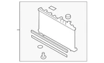 Genuine Subaru Radiator 45119SC020. Fixed Price $281.75.