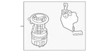 Genuine Nissan Fuel Pump And Sender Assembly 17040-6RE0B. Fixed Price $178.38.