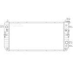 RAD2854 New Replacement Radiator Fits 2006-2008 Buick Lucerne. Fixed Price $125.00.