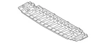 Genuine Nissan Radiator Support Splash Shield 62663-7BA0A. Fixed Price $156.41.