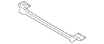 Genuine Nissan Radiator Support Panel Reinforcement 62517-1EA0A. Fixed Price $126.03.