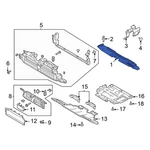Ford Bronco 2021-2025 M2DZ8C291A Front Radiator Support Access Cover. Fixed Price $139.00.