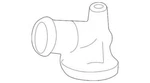 Genuine Ford 1999-2006 Expedition Engine Coolant Crossover Pipe 2L1Z-8C368-AA. Fixed Price $32.39.
