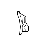 New Genuine Mercedes-benz Air Duct Segment 2228852802 / 222-885-28-02 Oem. Fixed Price $84.92.