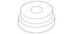 Genuine Audi Inter-cooler Grommet 4F0-129-669-F. Fixed Price $8.43.