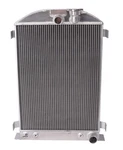 3ROWS Aluminum Radiator 1935-1936 Ford CHEVY-V8-ENGINE W/cooler Ez 28"HIGH. Fixed Price $131.29.
