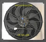 New All Aluminum Radiator Fan Shroud W/ 16" Ford Mustang Falcon Comet. Fixed Price $169.00.