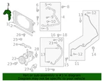 Oem New 2017-2023 Subaru Impreza Air Guide Left-hand Driver Side 73233FL01A. Fixed Price $19.00.