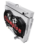 Sz 3 Row Radiator Lowhose Pass 24",12" Fans,shroud 1967-1970 Ford Mustang. Fixed Price $580.41.