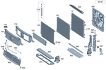 Genuine Mercedes-benz Air Duct Segment 254-505-26-00. Fixed Price $29.40.