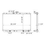 RAD13117 New Replacement Radiator Fits 2010-2015 Lexus RX350. Fixed Price $235.00.