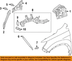 Honda Oem 14-25 Mdx Structural Components Rails-rail Assy Bracket 60835TZ5A00ZZ. Fixed Price $16.81.