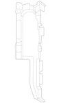 Genuine Mercedes-benz Air Duct Segment 167-505-37-00. Fixed Price $56.88.