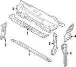 Genuine Mitsubishi Air Guide 7812A589. Fixed Price $27.62.