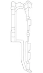Genuine Mercedes-benz Radiator Support Baffle 167-505-37-00. Fixed Price $48.00.