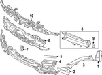 Genuine Audi Air Inlet Duct 9J1-121-706-A. Fixed Price $46.25.