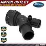 45 Radiator Coolant Hose Connector For Volkswagen Jetta Golf Beetle Gti Audi. Fixed Price $13.98.