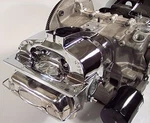 Vw Bug Bus Ghia Chrome Dual Port Cylinder Shrouds, Fits Type 1 Motors. Fixed Price $59.89.