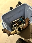 63 64 65 66 67 Cadillac Deville Eldorado 429 Engine Coolant Crossover Manifold. Fixed Price $143.92.