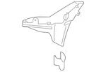 Genuine Ford Air Duct FL3Z-17F804-A. Fixed Price $89.00.