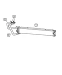 Genuine Mopar Transmission Oil Outlet Hose 5086550AB. Fixed Price $41.14.