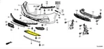 16-17 Honda Accord Coupe (2 Dr) Front Bumper Lower Duct (71107-T3L-A50). Fixed Price $67.15.