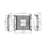 RAD13537 New Replacement Radiator Fits 2016-2022 Acura Ilx. Fixed Price $194.00.