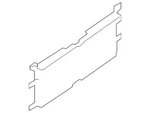 Genuine Nissan Radiator Support Panel Seal 21496-3NF0B. Fixed Price $20.77.