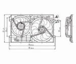 Radiator Fan Motor Assembly Vin J 8TH Digit Fits 02-06 Golf Gti 7796603. Fixed Price $170.10.