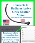 Fits Gm Radiator Active Grille Shutter Connector Plug Pigtail Wiring Motor. Fixed Price $27.89.