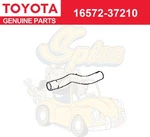 1657237210 Toyota Genuine Hose, Radiator, NO.2 16572-37210. Fixed Price $27.71.