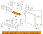 Gm Oem 18-21 Traverse Cooling Radiator Components-air Deflector 84210343. Fixed Price $37.03.