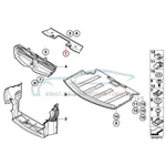 Genuine Bmw 51747052464 - Upper Air Duct Series. Fixed Price $91.97.