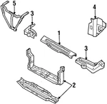 Genuine Gm Upper Tie Bar 12463181. Fixed Price $63.59.