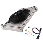 Row Aluminum Radiator Fan For Oldsmobile Cutlass Supreme Delta 88 3.8L 1980-87. Fixed Price $158.13.