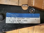 Genuine Mercedes-benz W123 Cross Beam Stiffening Member A1236201986. Fixed Price $67.02.