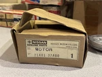 1964-1986 Nissan Pulsar Nx 83-86 Sentra Fan Motor Assembly Nos 21481-37A00. Fixed Price $45.00.