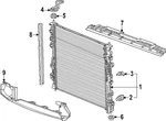 Genuine Gm Upper Baffle 84935658. Fixed Price $45.19.