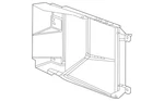 Genuine Toyota Tundra 2022-2025 Radiator Air Duct Rh=passenger Side, 165C1-F4010. Fixed Price $101.95.