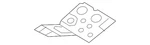 Genuine Mazda Radiator Support Panel Reinforcement KD53-54-15X. Fixed Price $12.78.