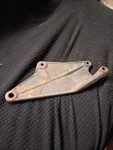 1964-'76 Corvette A/c Mount Support Bracket Gen. Gm Part #3841697. Fixed Price $95.00.