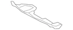 Genuine Nissan Radiator Support Splash Shield 75892-1AA0A. Fixed Price $192.09.