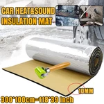 118"X39" Sound Deadener Car Heat Shield Insulation Adhesive Mat With Seam Roller. Fixed Price $85.15.